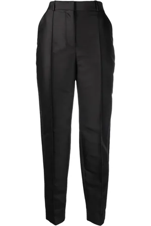 Totême Pressed-crease tapered trousers