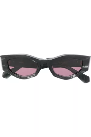 VALENTINO GARAVANI Rockstud irregular-frame sunglasses