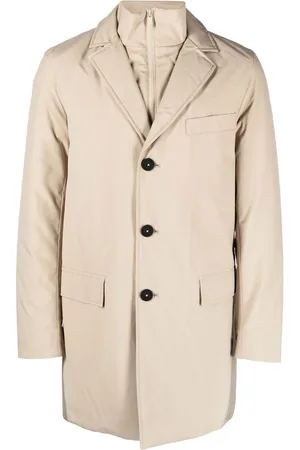 save the duck Desmontable single-breasted trench-coat