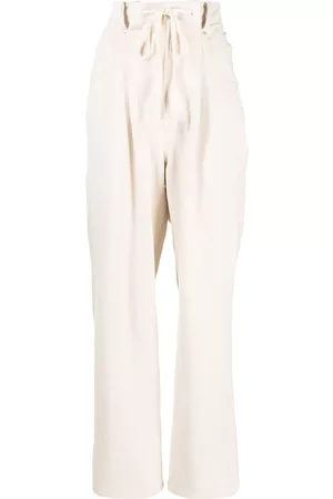 GOEN.J Drawstring straight-leg trousers