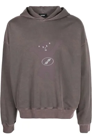 We11 Done Graphic-print cotton hoodie