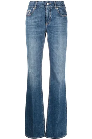 Stella McCartney High-rise straight-leg jeans