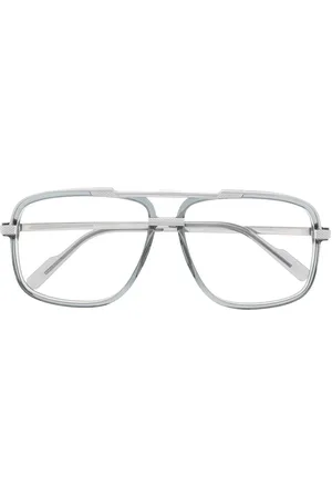 Cazal Men Sunglasses - Polished pilot-frame glasses