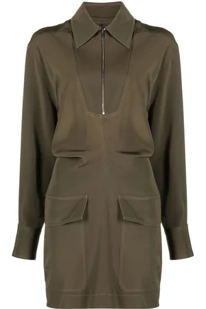 Victoria Beckham Flap-pocket minidress