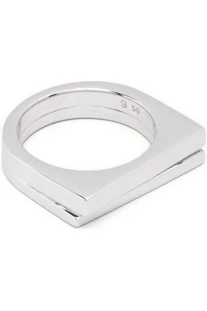TOM WOOD Step L layered ring