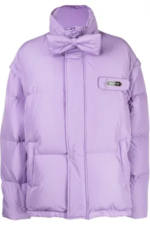 KIMHEKIM Detachable-sleeve puffer jacket
