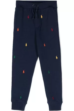 Ralph Lauren Polo Pony-embroidered track pants