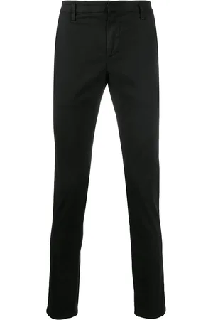 Dondup Mid-rise tapered-leg chinos