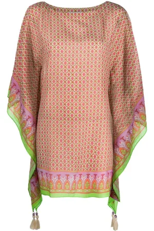 Tory Burch Graphic-print beach tunic