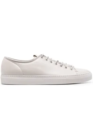 Buttero Leather lace-up sneakers