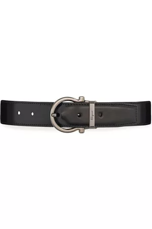 Salvatore Ferragamo Men Belts - Gancini-buckle leather belt