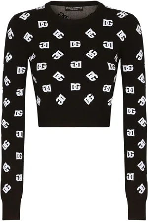 Dolce & Gabbana DG-logo jacquard sweater