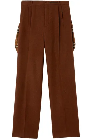 Burberry Pleated wide-leg trousers