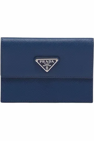 Prada Triangle-logo document holder