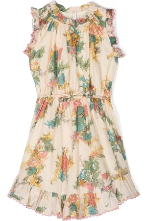 ZIMMERMANN Floral-print sleeveless dress