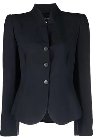 Giorgio Armani 2000s single-breasted silk jacket