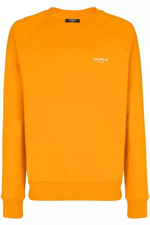 Balmain Logo-print organic-cotton sweatshirt
