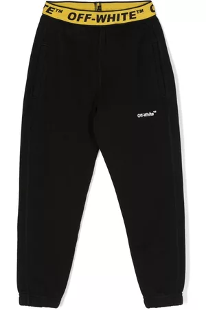 OFF-WHITE Logo waistband track pants