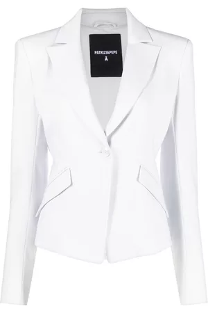 Patrizia Pepe Fitted single-breasted blazer