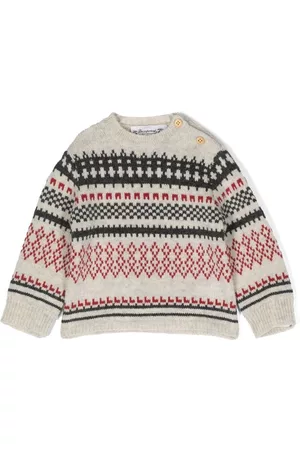 BONPOINT Berthilie intarsia-knit jumper