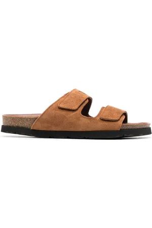 Palm Angels Logo-print slide sandals