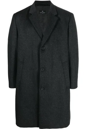 Pierre Cardin 1990s knee-length wool coat