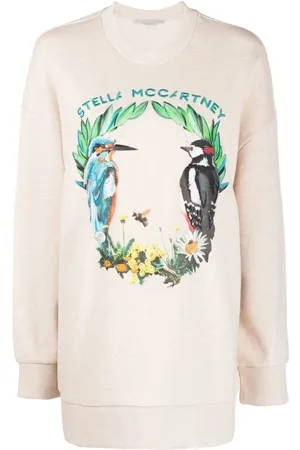 Stella McCartney Logo-print cotton jumper