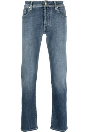 Jacob Cohen Logo-patch slim-fit jeans