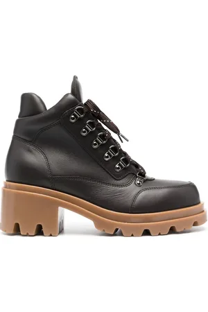 Emporio Armani Chalet Collection 65mm hiking boots