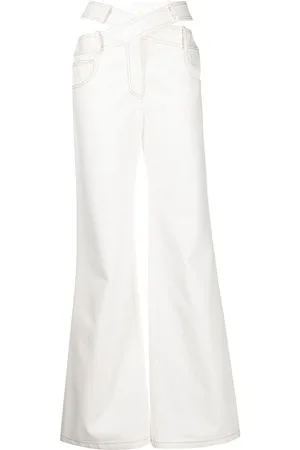 MONSE Criss-cross wide-leg jeans