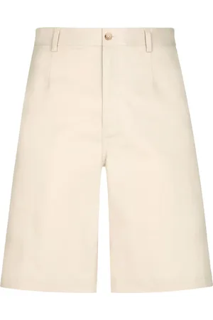 Dolce & Gabbana Logo-tag stretch-cotton shorts