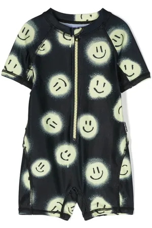 Molo Swimwear - Neka smiley face-print swimsuit
