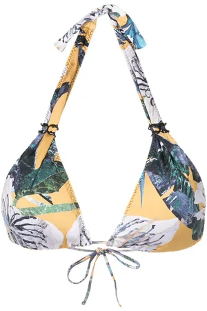 CLUBE BOSSA Floral bikini top