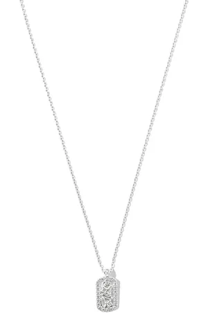 Suzanne Kalan 18kt white gold diamond necklace