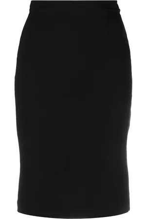 Dior 2010s stretch silk pencil skirt