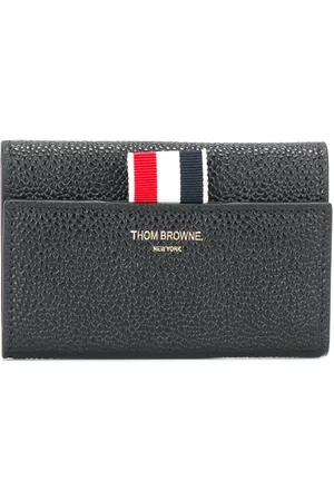 Thom Browne Pebbled-leather key wallet