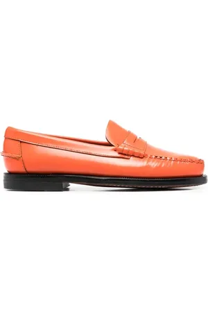 SEBAGO Penny strap leather loafers