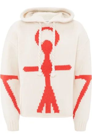 J.W.Anderson Anchor logo-detail hoodie