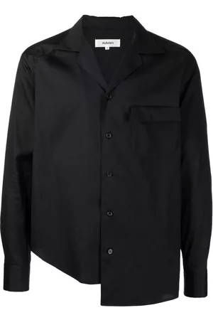 Sulvam Cut-out asymmetric shirt