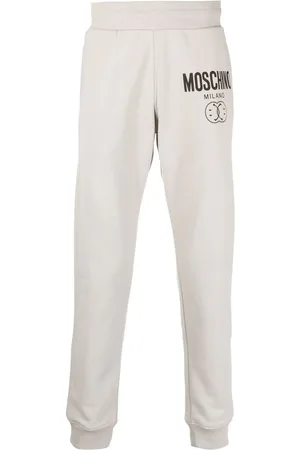 Moschino Logo print tapered sweatpants