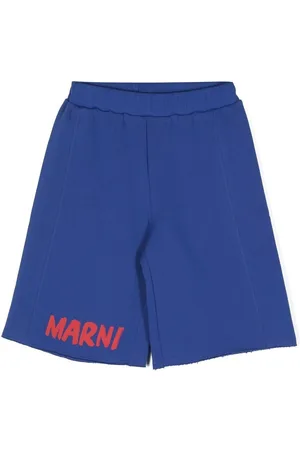 Marni Logo-print track shorts