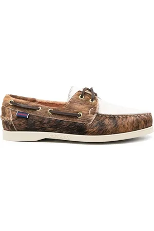 SEBAGO Panelled lace-up loafers