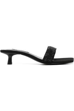 SENSO Tori 25mm crystal-embellished mules