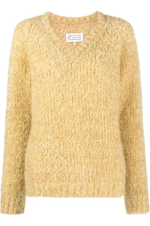 Maison Margiela V-neck knitted jumper