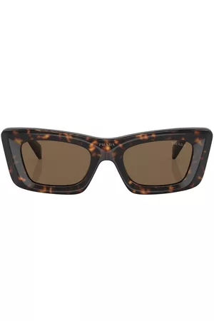 Alanui x JMM Topanga square-frame Sunglasses - Brown