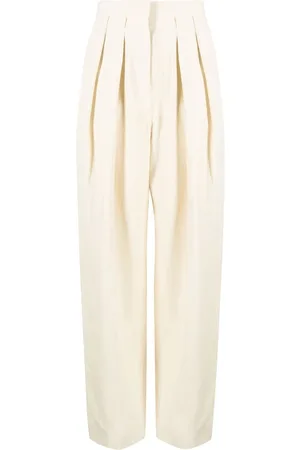Stella McCartney High-waisted pleated trousers