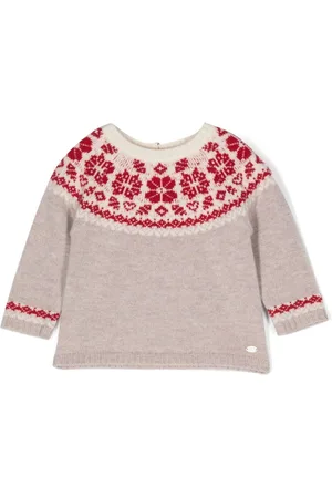 Tartine Et Chocolat Intarsia-knit sweater