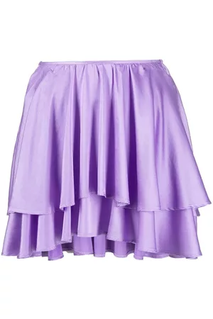 FORTE FORTE Ruffle-front mini skirt
