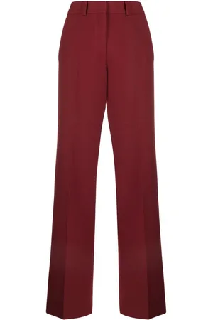 Quira Straight-leg wool trousers