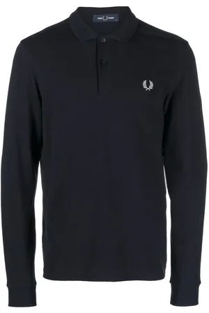 Fred Perry Men Polo Shirts - Crest-motif polo shirt